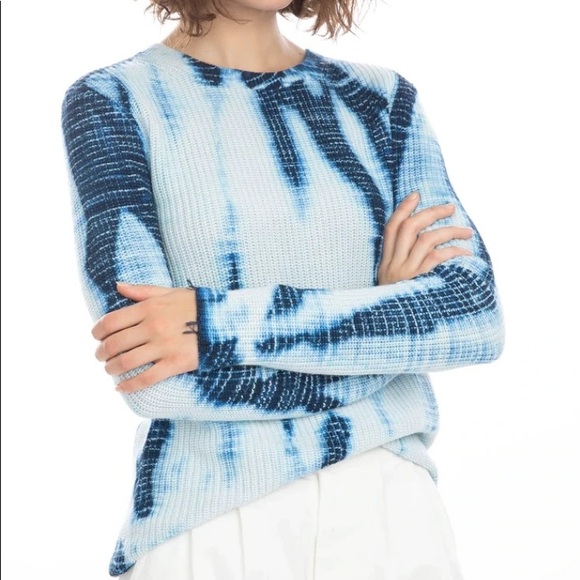 Generation Love Margot Indigo Tie Dye Knit Sweater (XXS) - Picture 14 of 14
